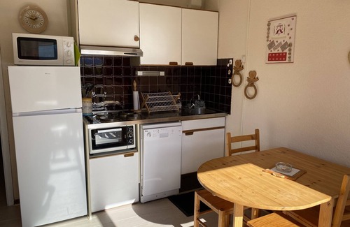 Albiez-le-Vieux Apartment | Cozy Studio for 4 at the Foot of Savoie Ski Slopes