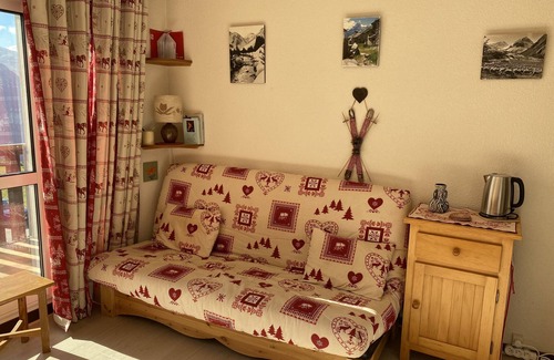 Albiez-le-Vieux Apartment | Cozy Studio for 4 at the Foot of Savoie Ski Slopes