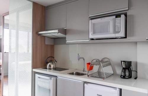 Batel Apartment | Premium Studio Batel Twin: Ideal for Families & Accessibility