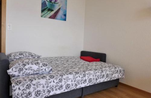 Randogne Apartment | Cozy Studio Résidence du Rhône A-B-14 with Pool Access
