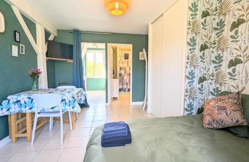 Saint-Germain-les-Belles Apartment | Budget-Friendly Studio Silhem: Rated 9.4/10 & Child Friendly