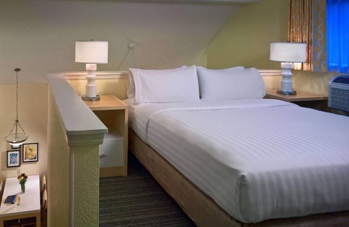 Somers Point House | Accessible Studio Suite with King Bed and Roll-in Shower
