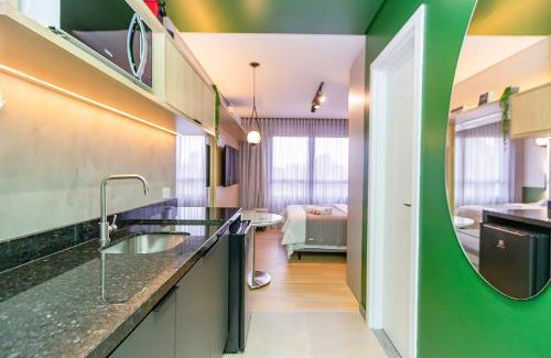 Cristo Rei Apartment | Studio Super Completo em Região Tranquila -EIX0402