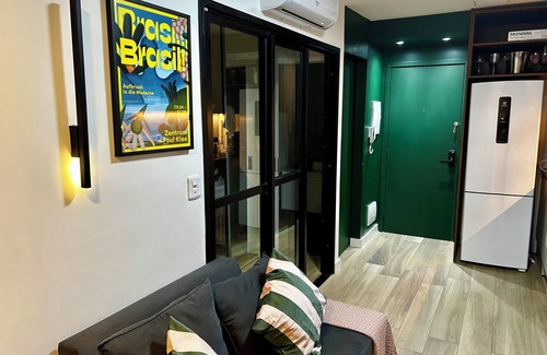Pinheiros Apartment | Studio Temporada Tarsila Pinheiros - top modern, brand new in a fantastic condo