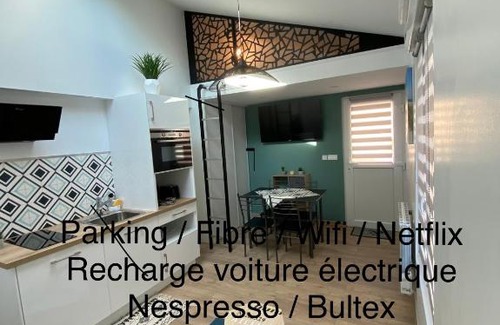 Horbourg-Wihr Apartment | Cozy Studio with EV Charging for Family-Friendly Stays