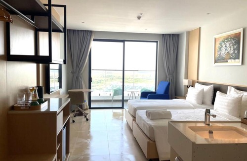 Khanh Hoa Apartment | Inviting Studio with Ocean View at The Arena Cam Ranh