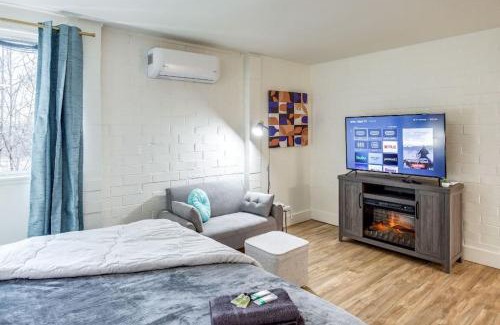 Rochester Apartment | Comfortable Studio with King Bed Near Downtown Attractions