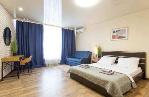 Petrovskoye Apartment | Stunning Studio with Breathtaking Views, Family-Friendly!