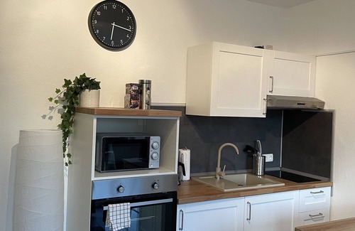 Bad Rothenfelde Apartment | Cozy Studio with Balcony & Scenic Salt Works View