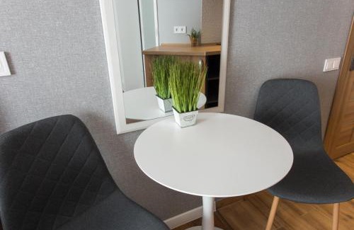 Petrovskoye Apartment | Inviting Studio with City View on Hrekivska Street
