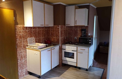 Balatongyorok Apartment | Cozy Studio with Garden, Pool, and High-Speed Internet