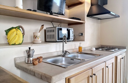 Patu Apartment | Relaxing Studio with Pool in Picturesque Patù