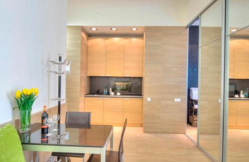 Verkhnie Misto Apartment | Relaxing Studio Retreat with Spa at Mykhailivs'kyi Inn