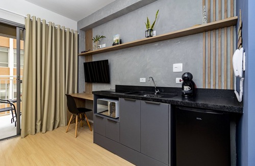 Vila Olimpia Apartment | Relaxing Studio Zen in Vila Olimpia with Spa & Hot Tub