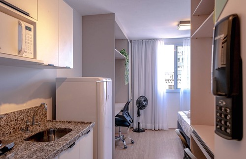 Bras Apartment | Cozy Studios with Pool and Ocean View in Brás