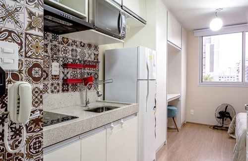 Bras Apartment | Cozy Studios with Pool and Ocean View in Brás