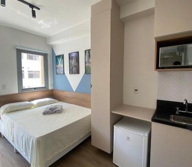 Santo Amaro Apartment | Urban Escape at Metro Brooklin - Pet Friendly & Pool Access