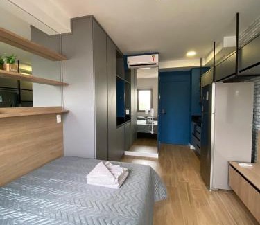 Santo Amaro Apartment | Urban Escape at Metro Brooklin - Pet Friendly & Pool Access