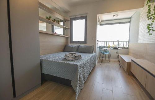 Santo Amaro Apartment | Urban Escape at Metro Brooklin - Pet Friendly & Pool Access