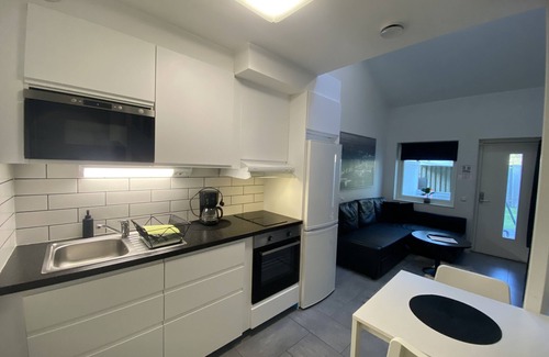Halmstad Apartment | Stugcentralen: Family-Friendly Oceanfront Retreat with Pool