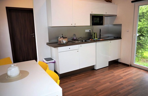 Dolni Branna House | Cozy Private Villa for 4 with WIFI, Terrace & Pet-Friendly