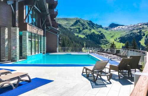Flaine Apartment | Inviting 3-Bedroom Apartment with Pool & Mountain Views