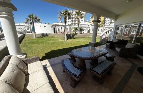 Sandy Beach Villa | Beachfront 4 Bedroom Villa with Pool & Ocean Views