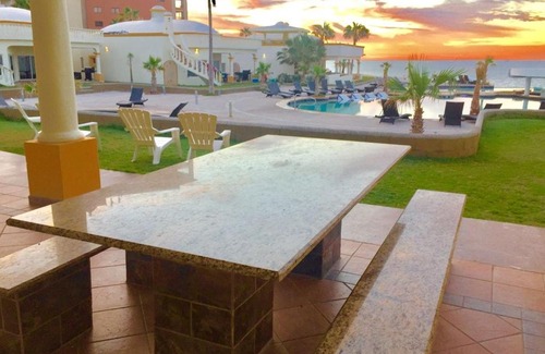 Sandy Beach Villa | Beachfront 4 Bedroom Villa with Pool & Hot Tub at Las Palmas