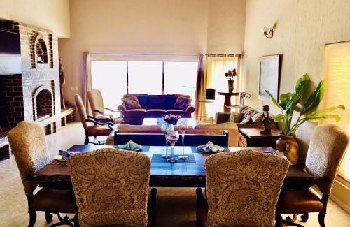 Sandy Beach Villa | Beachfront 4 Bedroom Villa with Pool & Hot Tub at Las Palmas