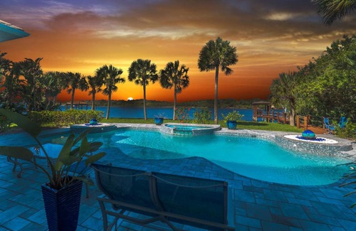 Ormond Beach House | Elegant 4BR Home by the River with Private Pool & Hot Tub
