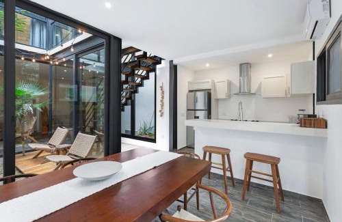 Ek Balam Village Villa | Elegant 4BR Retreat with Rooftop Pool - Steps to the Beach