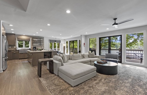 Mayhew House | Exceptional Lakefront Retreat with Pool and Hot Tub