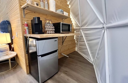 Marble Falls Villa | Unforgettable Mountain View Dome Glamping at Loving Heart Retreats