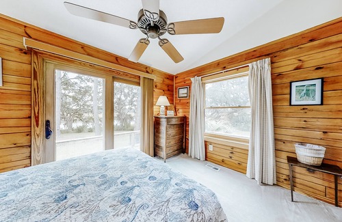 Ridgeland Cabin | Serene Riverfront Retreat with Private Dock & Ocean Views