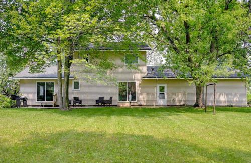 Au Gres House | Relaxing Au Gres Retreat with Grill Near Marina Activities
