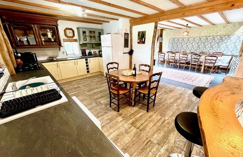 Courgeac House | Exquisite Barn Conversion with Private Pool & Family Amenities