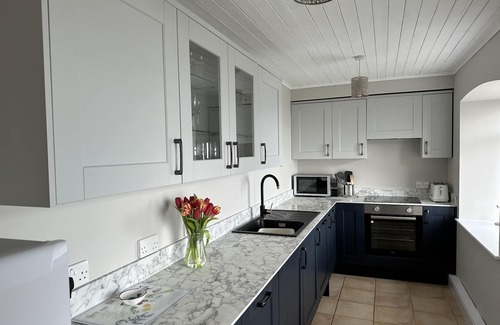 New Quay Apartment | Seaside Escape: Watch Dolphins from Your Beachfront Apartment