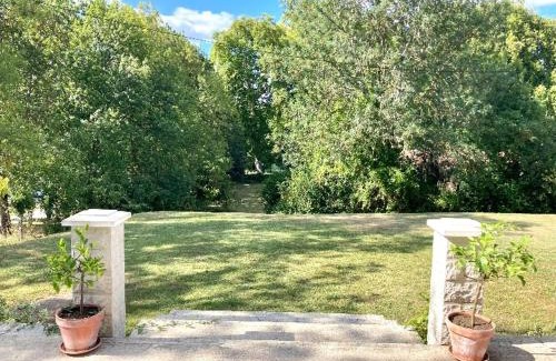 Bourg-Charente House | Elegant Room with Scenic Charente View and Pool Access