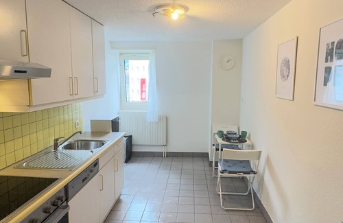 Delemont Apartment | Stunning cozy and bright apartment, 1 min walk from the station and Delémont