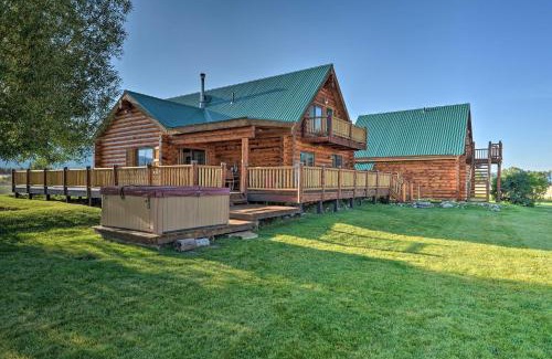 Driggs House | Inviting Driggs Retreat with Private Hot Tub & Scenic Pond