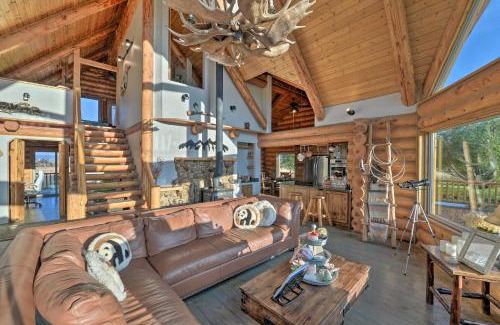 Driggs House | Inviting Driggs Retreat with Private Hot Tub & Scenic Pond