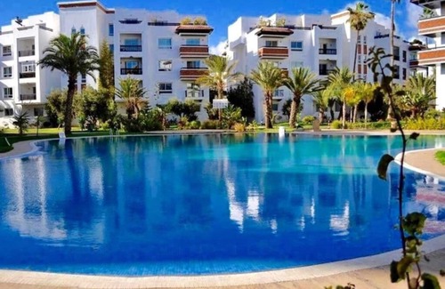 Swiss City House | Elegant Duplex with Pool and Spa in Marina Bay, Agadir