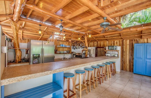 Playa Guiones House | Coastal Retreat: 5 BR Suites, Pool & Steps to the Beach
