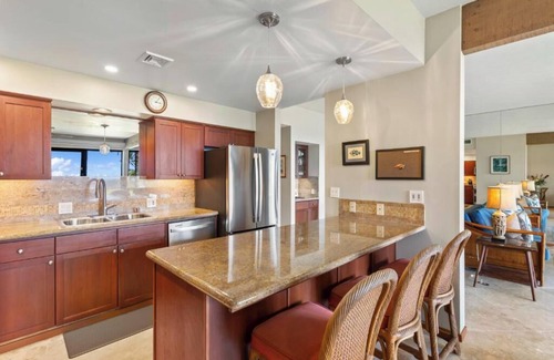 Wailea Condo | Stunning Ground-Floor Retreat with Breathtaking Views! -Makena Surf #G-103: