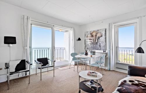 Sandvig House | Oceanfront Retreat in Allinge with Free Wifi for Families