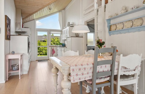 Hvidbjerg Strand House | Inviting Cottage with Hot Tub and Ocean Views