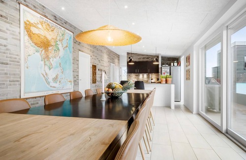 Egsmark Strand House | Stunning home in Ebeltoft with sauna