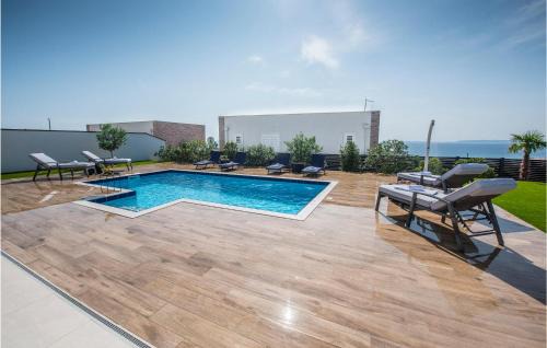 Kolanjski Gajac House | Beautiful Novalja Home with Sea View & Pool Access