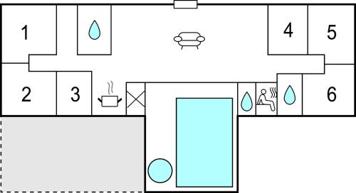 Øhuse House | Stunning Home In Ulfborg With Sauna