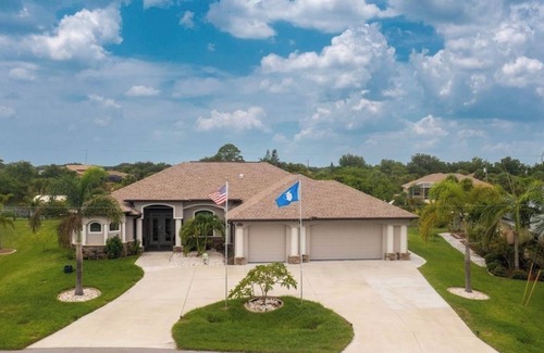 South Gulf Cove House | Exceptional Home with Ocean Views Near Port Charlotte